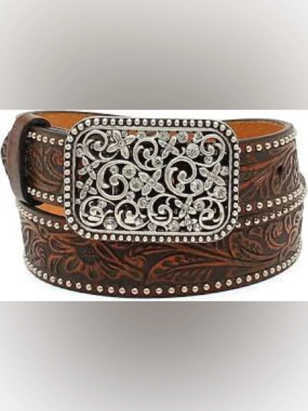 Ariat leather belt